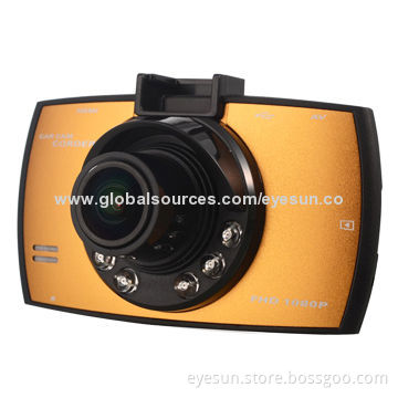 H.264 Car recorder with 1080P, G-sensor, 170 degree, night vision